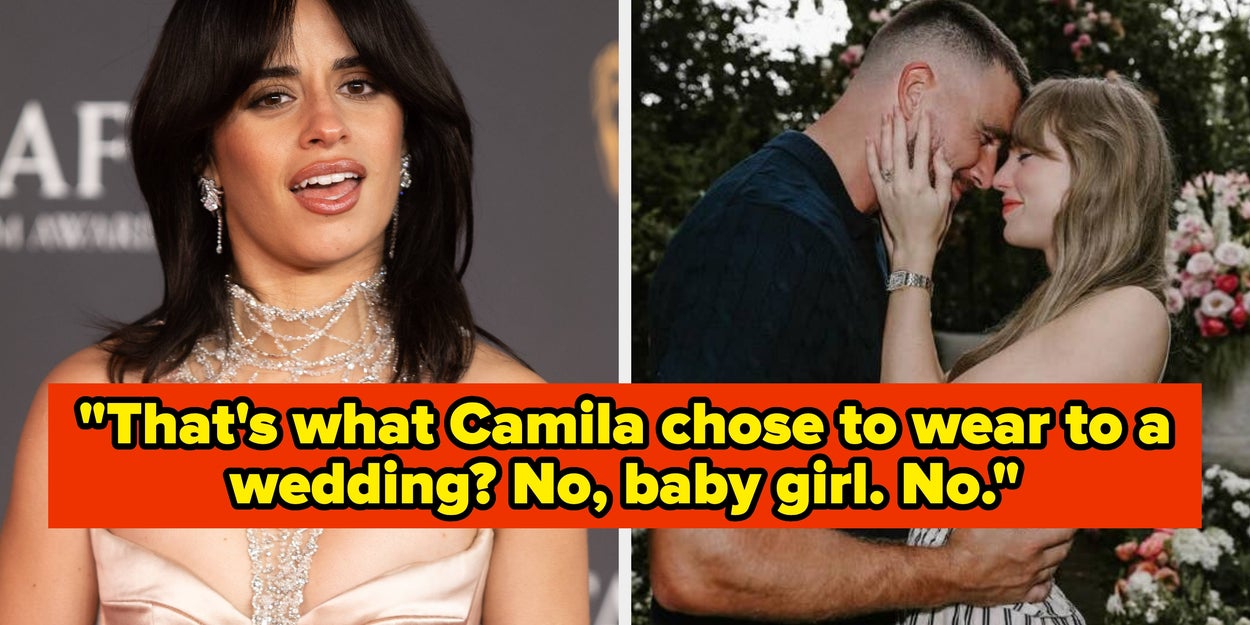 Camila Cabello's Dress At Taylor Swift's Wedding Goes Viral