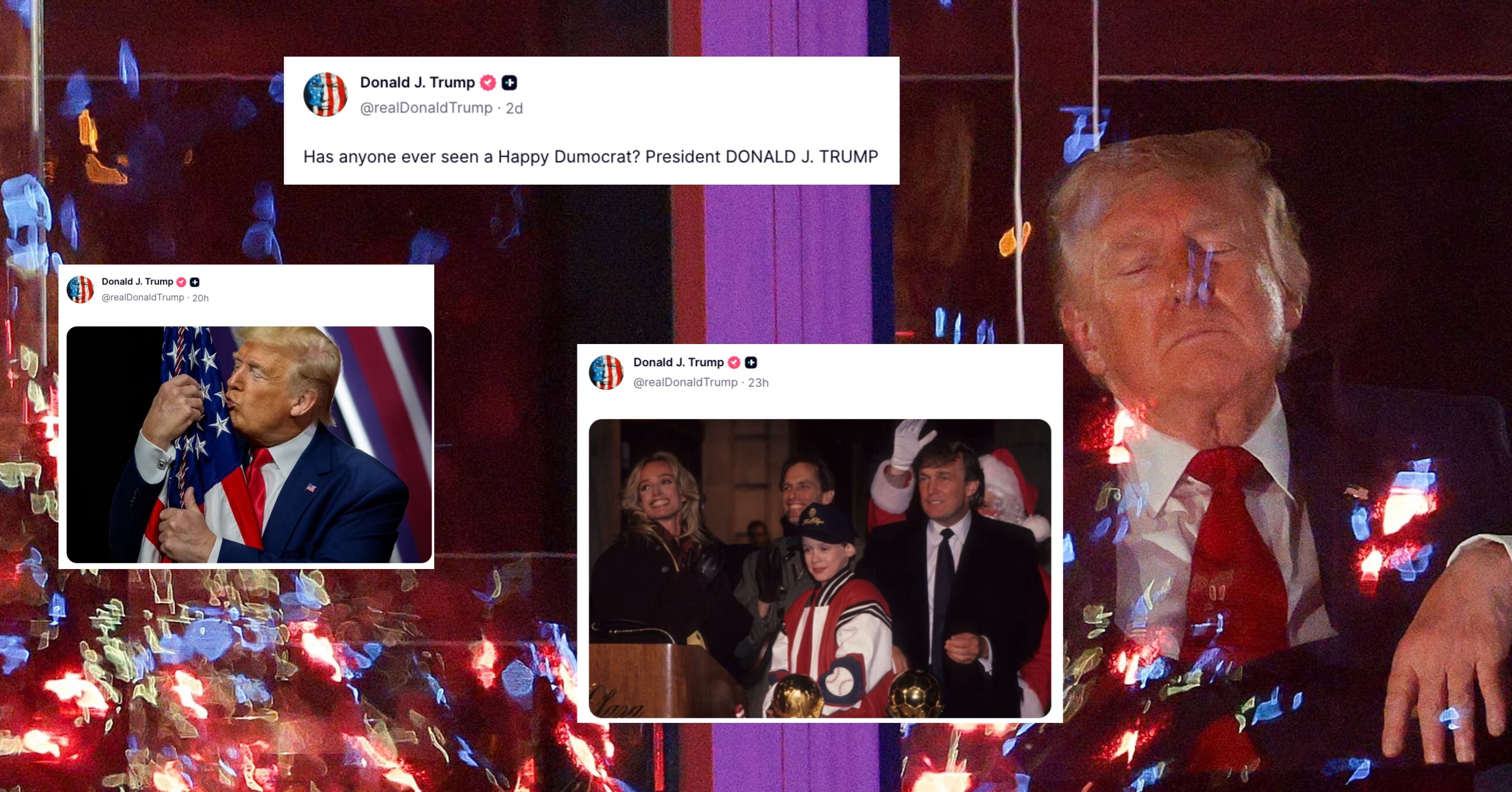 The 20+ Truth Social Posts Trump Made This Holiday Weekend Are Wilder Than You Could Possibly Imagine