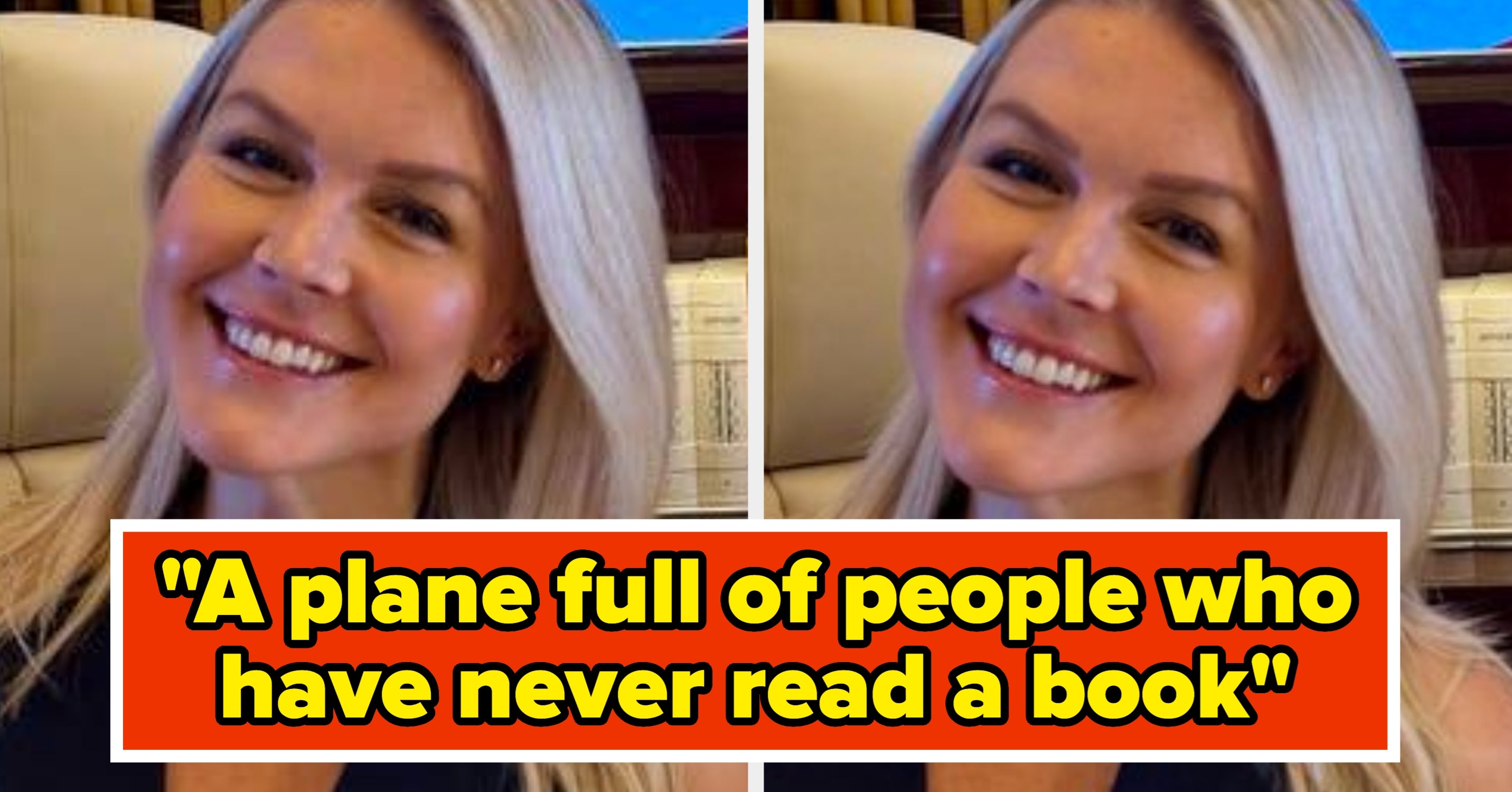 There's 1 Very Telling Hidden Detail In Karoline Leavitt's Air Force One Photo That Everyone Is Talking About