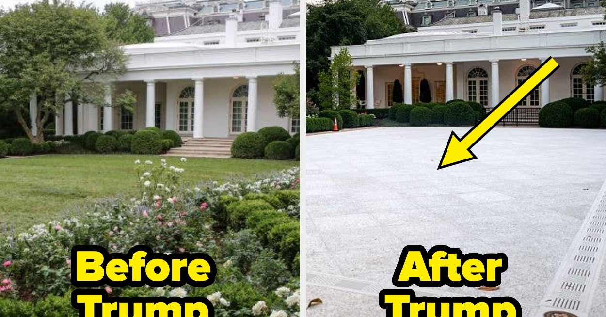 These Before-And-After Photos Show Just How Much The White House Has Changed Under Trump, And I'm Confused How All Of This Is Allowed