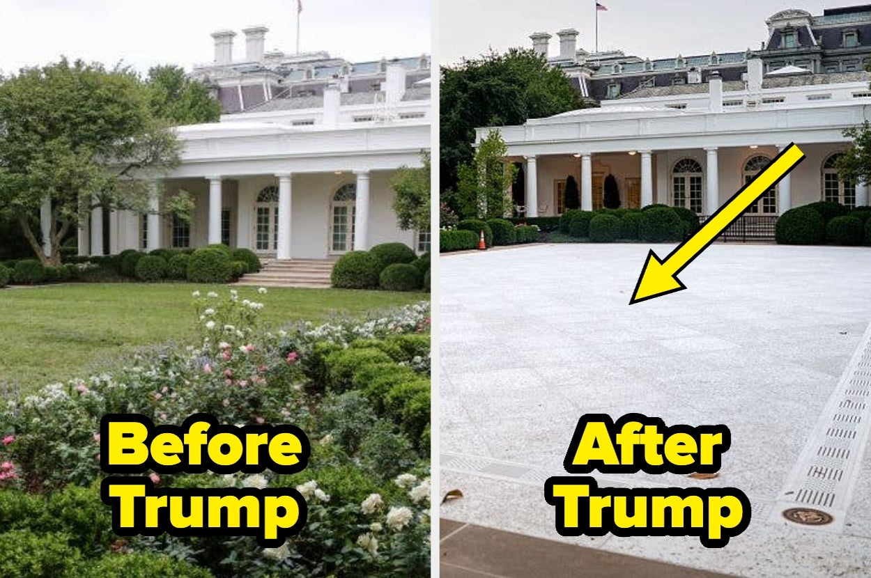 Just Wild, Wild, WILD Before-And-After Photos Of Everything Trump Has Changed At The White House