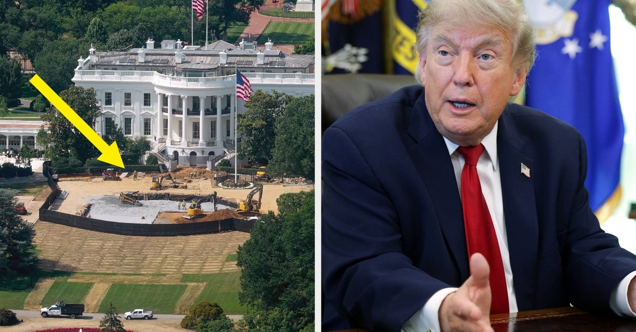 Donald Trumps neueste Renovierung im Weißen Haus geht viral