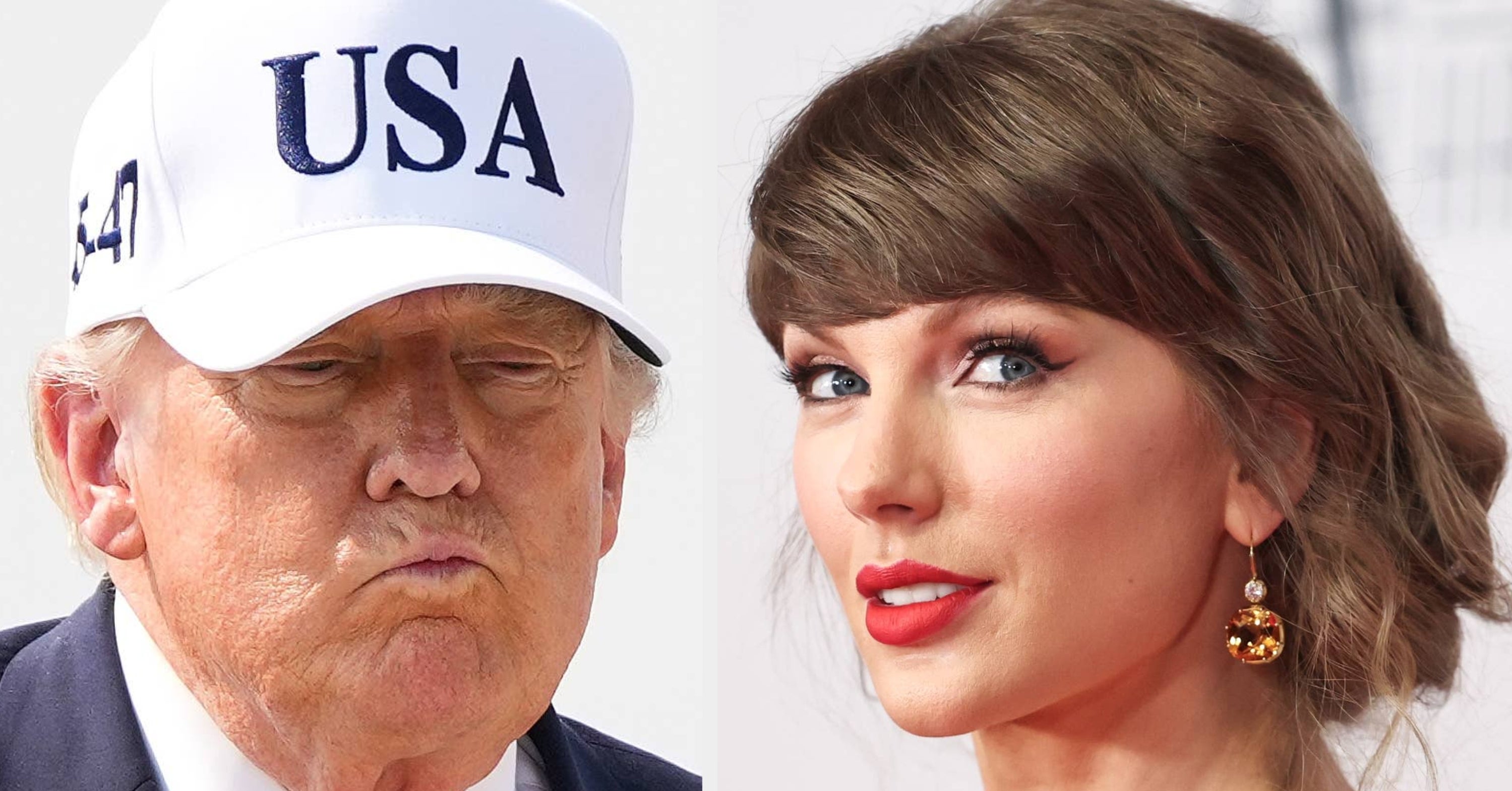 "KEEP HER NAME OUT UR F**KING MOUTH": The Internet Is Brutally Dragging Trump For His...Interesting...Comment About Taylor Swift After Her Wedding