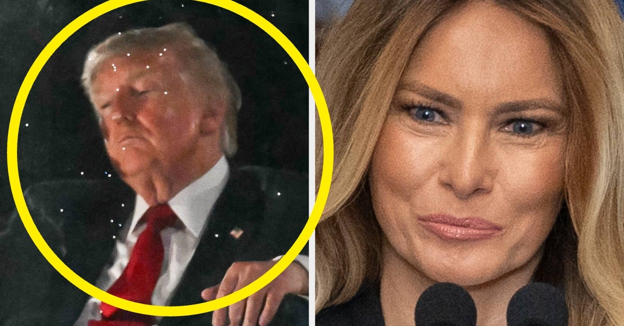 "She's Tired Of Pretending": People Are Taking Jabs At Donald And Melania Trump's Marriage Because Of These Dull-Looking Photos