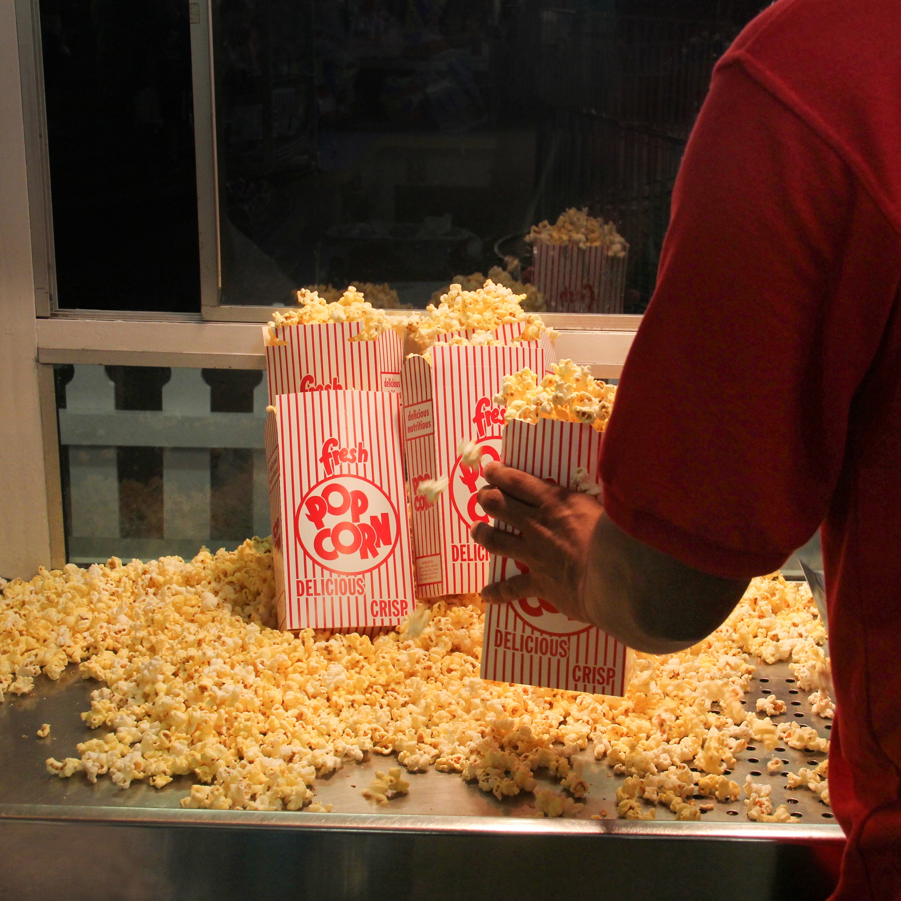 A idiosyncratic filling up popcorn holders
