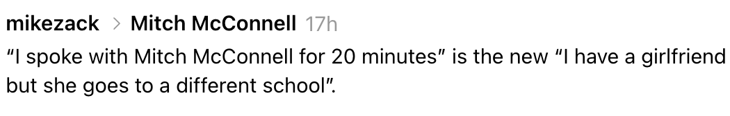 Tekstbilde som viser en tweet som sammenligner