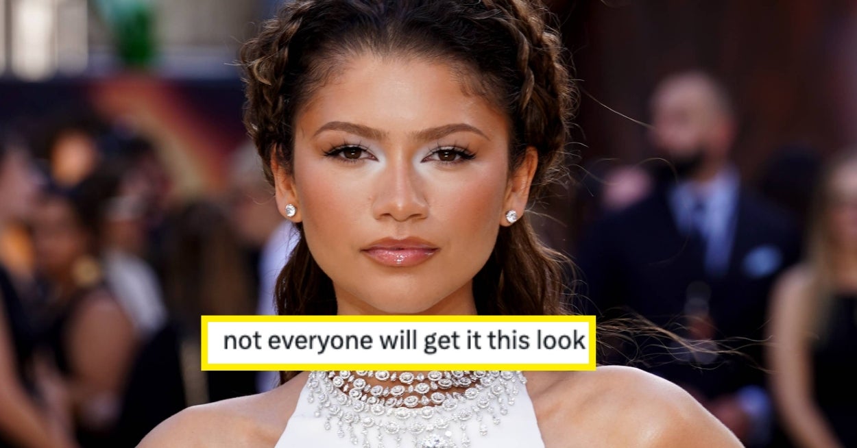 Zendaya Looked Unrecognizable In A Wild Headpiece At A Press Call For "The Odyssey"