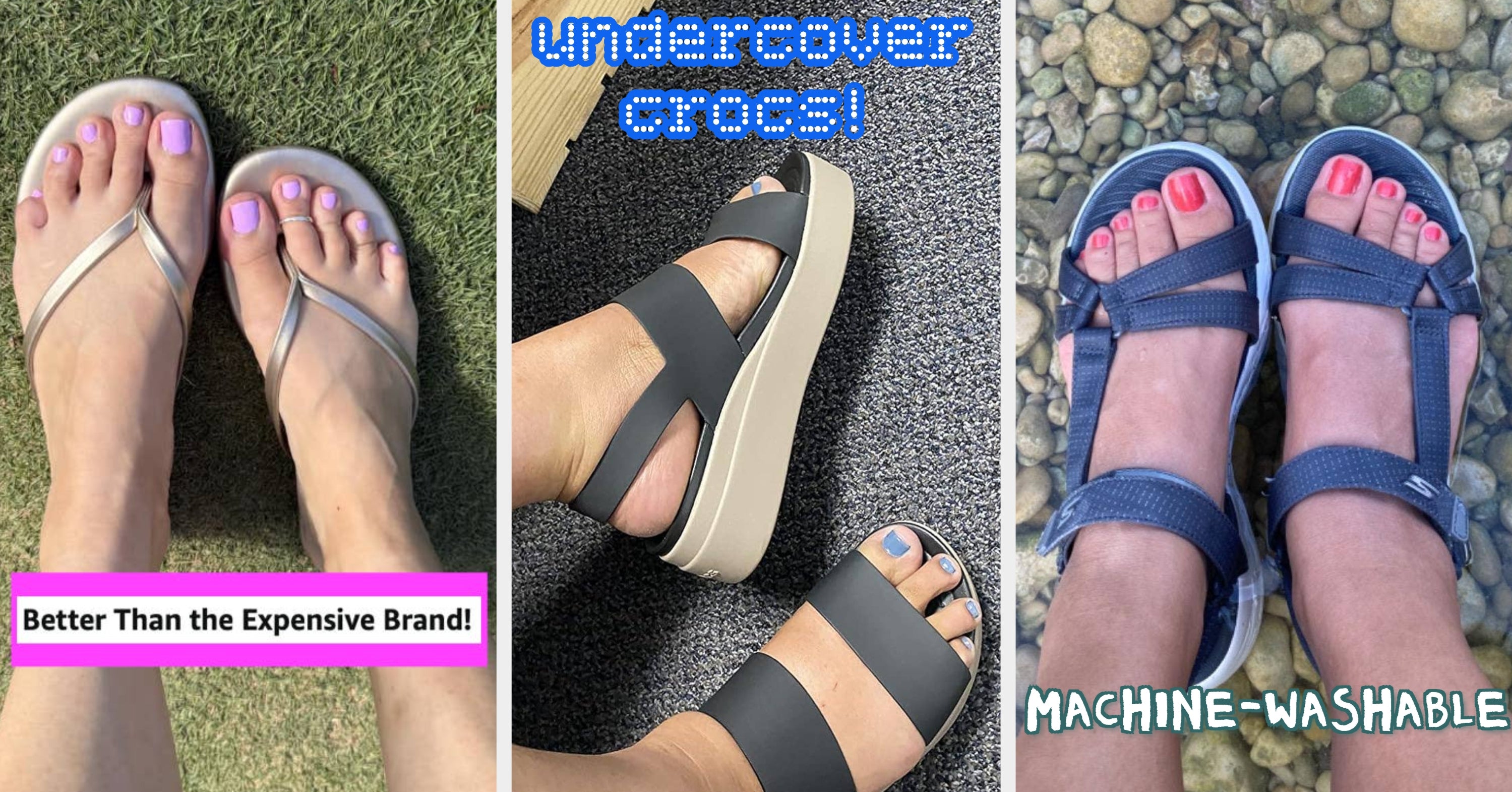 43 Comfy Sandals That'll Let Your Little Piggies Breathe