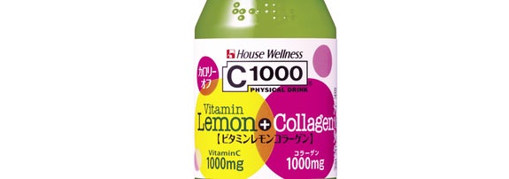 C1000ビタミンレモンコラーゲン［ハウスウェルネスフーズ提供］（時事）