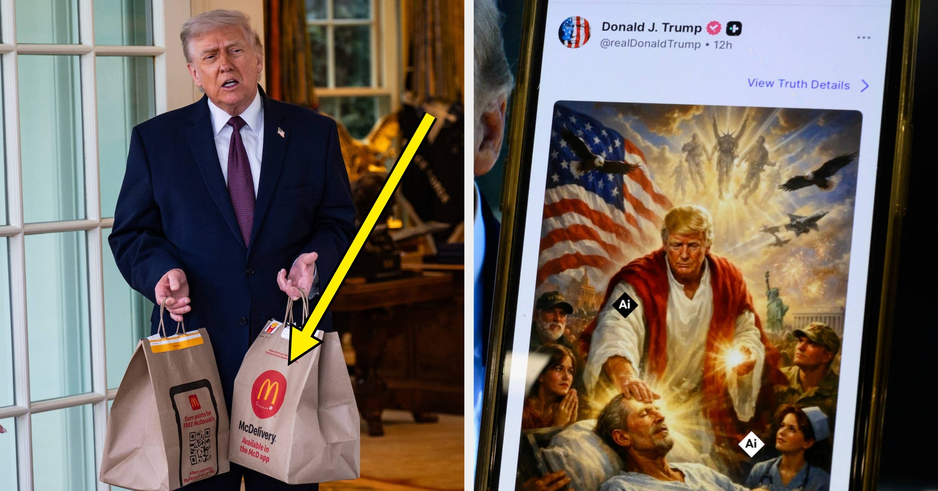 "Normalizing Men Wearing Makeup": People Are Sharing The Unexpected Things They Actually Agree On With Donald Trump, And Some Of The Responses Are Making Me Cackle