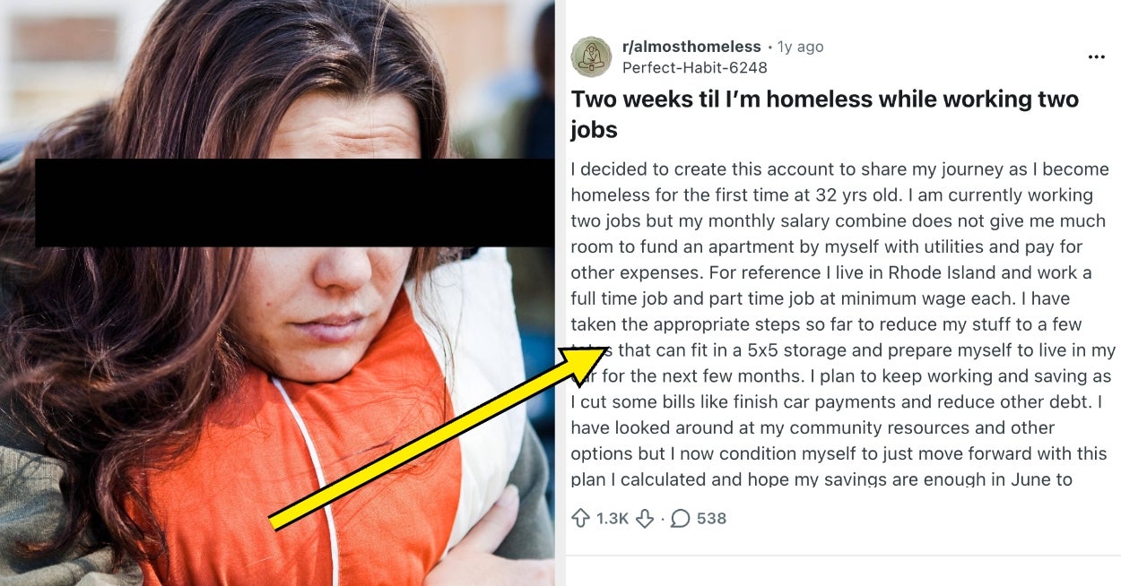 This 32-Year-Old Revealed What It's Like Being “Homeless” With Two Jobs, And It's An Eye-Opening Post