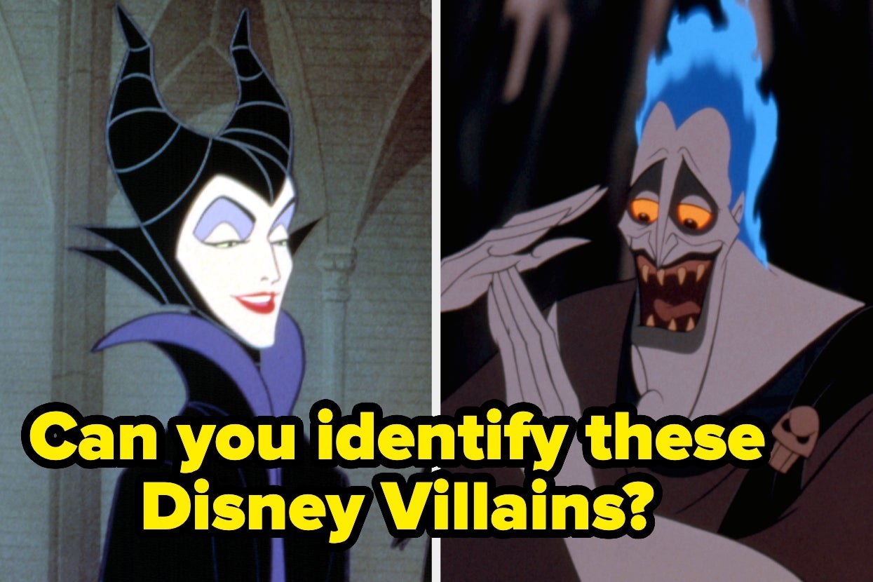I'm Certain Only Real Disney Fans Can Identify These 24 Villains From A Single Photo