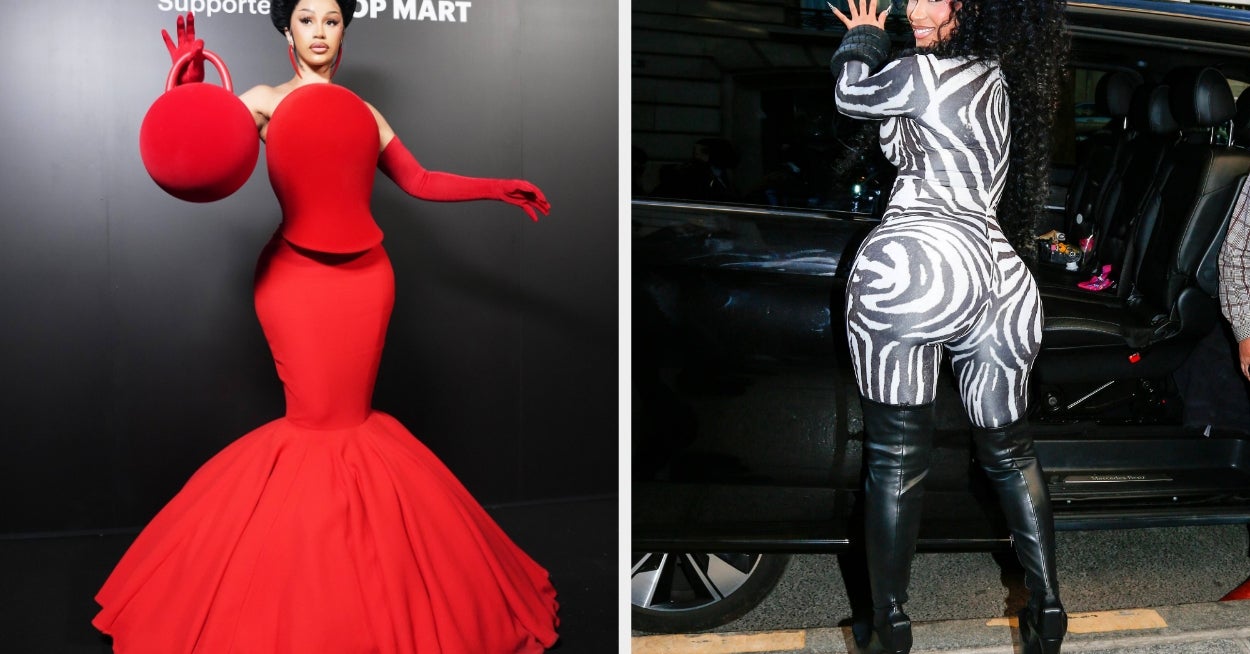 Cardi B's Paris Fashion Week Looks Keep Getting Better And&hellip;