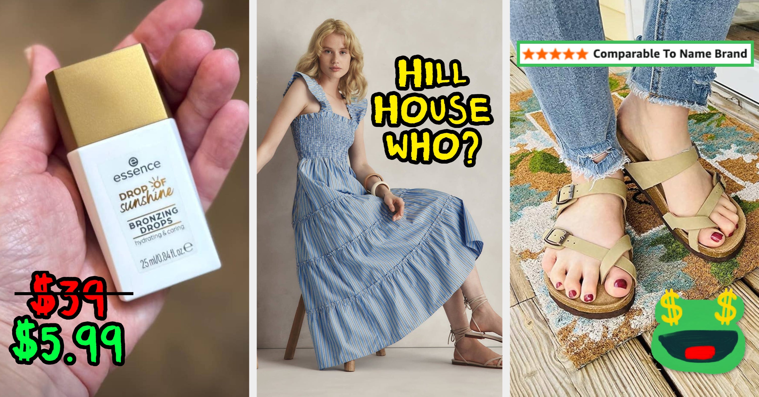 35 Cheaper Options For Anyone Who Refuses To Buy Trendy Name-Brand Products This Summer