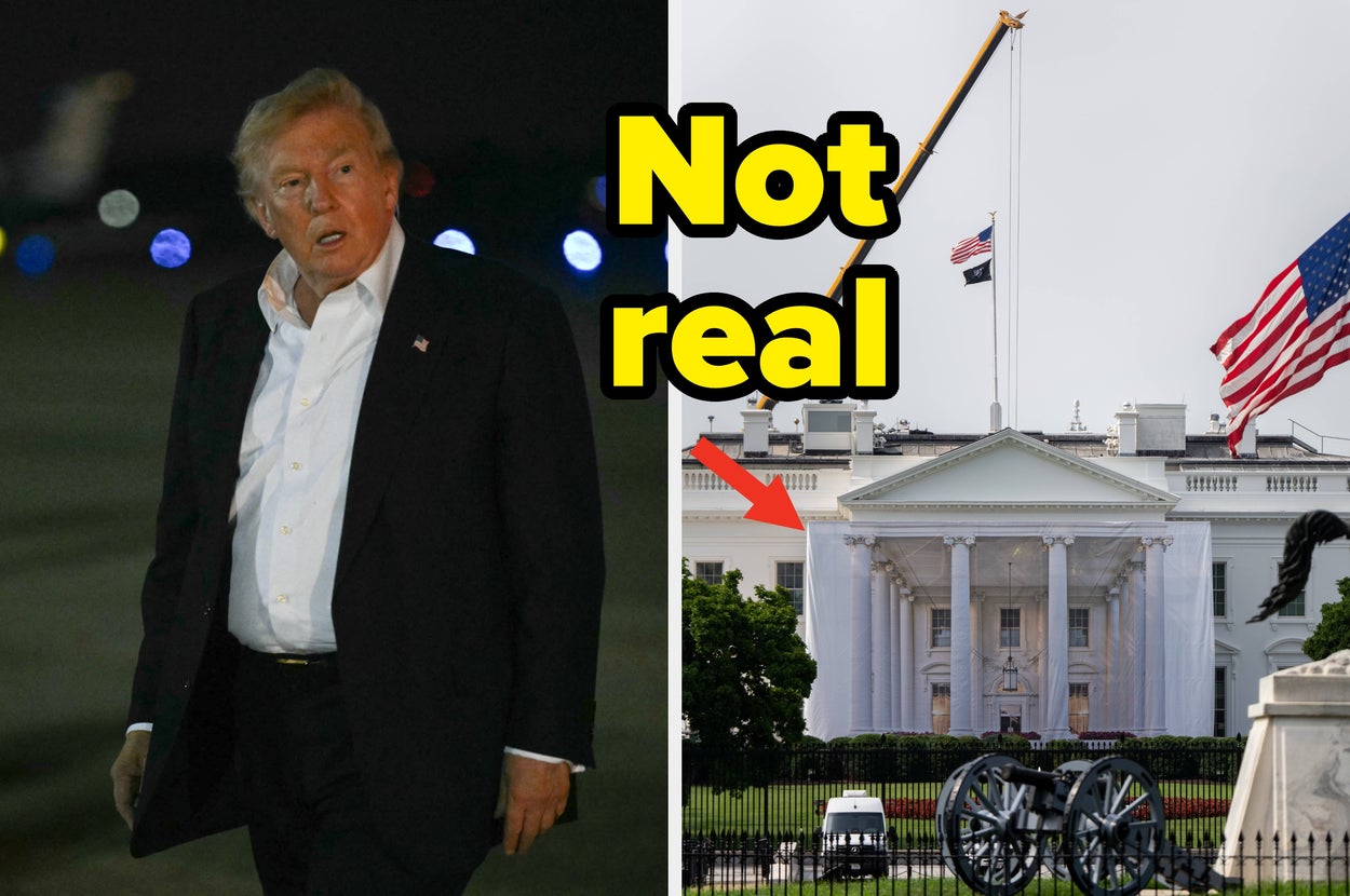 The White House Genuinely Looks More Ridiculous Than Ever Before