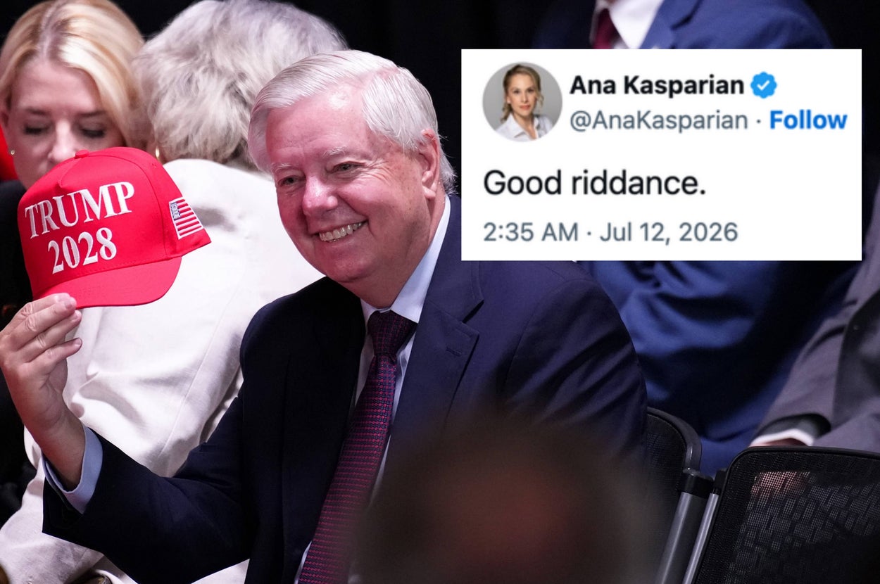 "There Goes One Of The Most Spineless Politicians Even Among Politicians": The Internet Is Not Holding Back Its Brutally Honest Thoughts On Lindsey Graham's Death