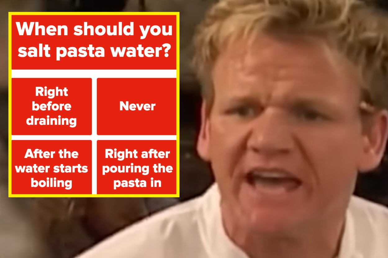 Most Modern-Day Adults Fail These Basic Cooking Techniques, And It's Kinda Sad