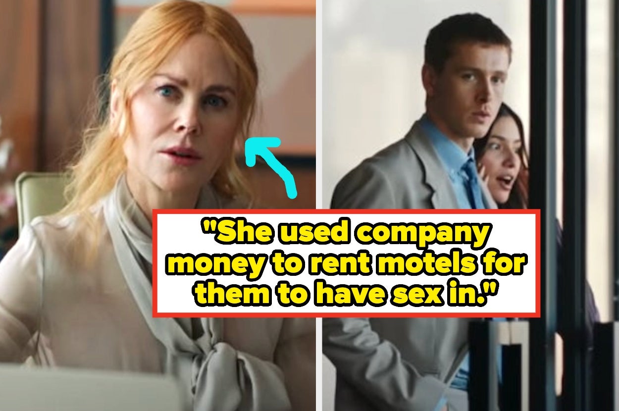 Nicole Kidman and Harris Dickinson in "Babygirl"