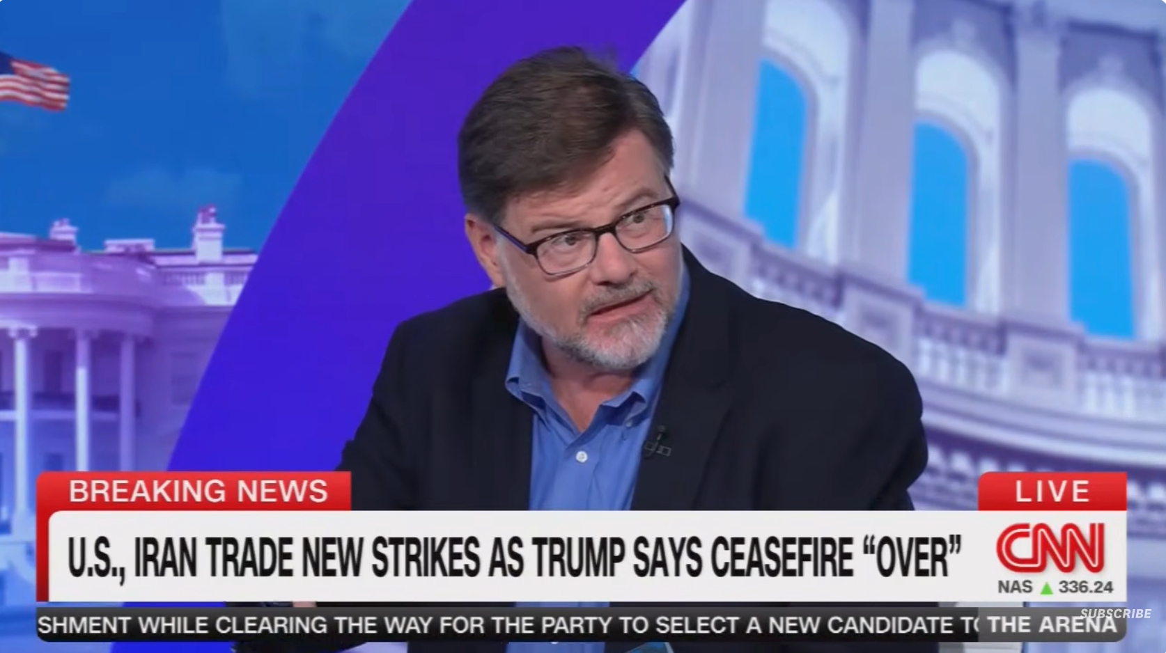  "US, Iran Trade New Strikes as Trump Says Ceasefire 'Over'"