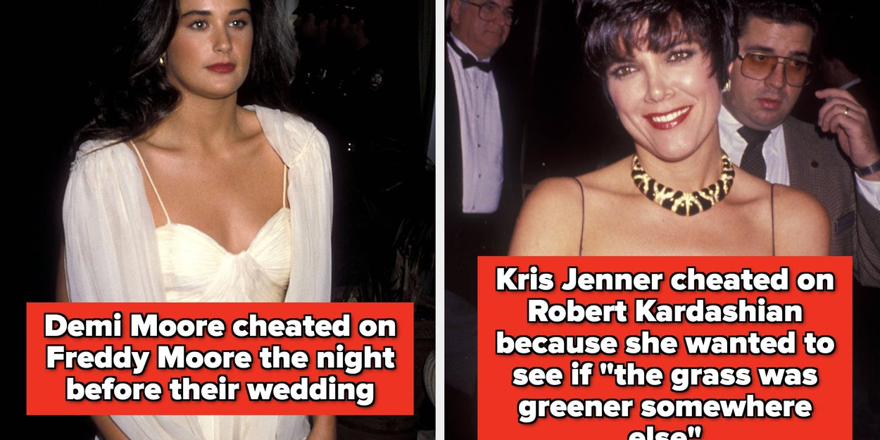 Celebrities Who Cheated And Revealed Their Reasons Why