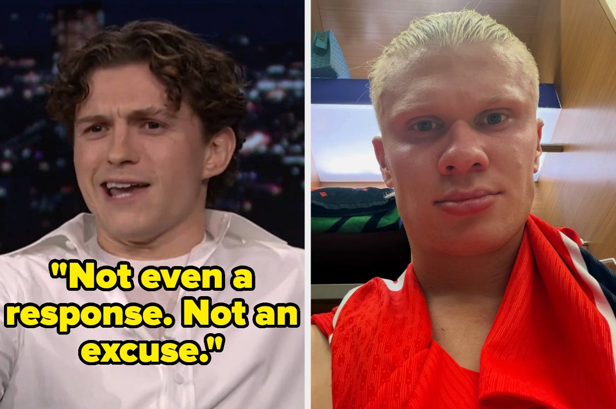 Tom Holland Confirmed The “Humbling” Rumor About Soccer Star Erling Haaland Leaving Him On Read — And Erling's Brutally Honest Explanation Is Everything