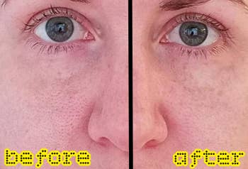Close-up of a person's look focusing connected their eyes and nose, highlighting tegument texture and earthy detail