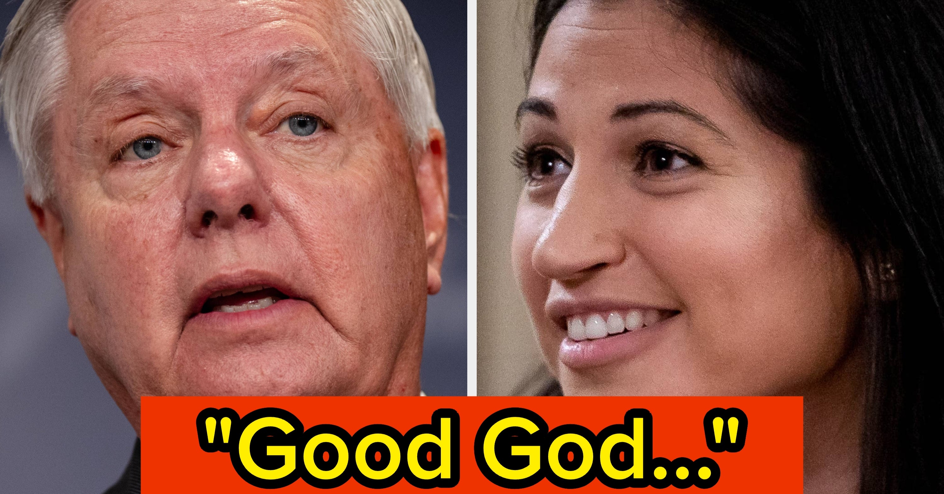 Stephen Miller's Wife Is Facing Severe Backlash For Her "Disrespectful" Response To This Lindsey Graham Tribute, And It's Brutal