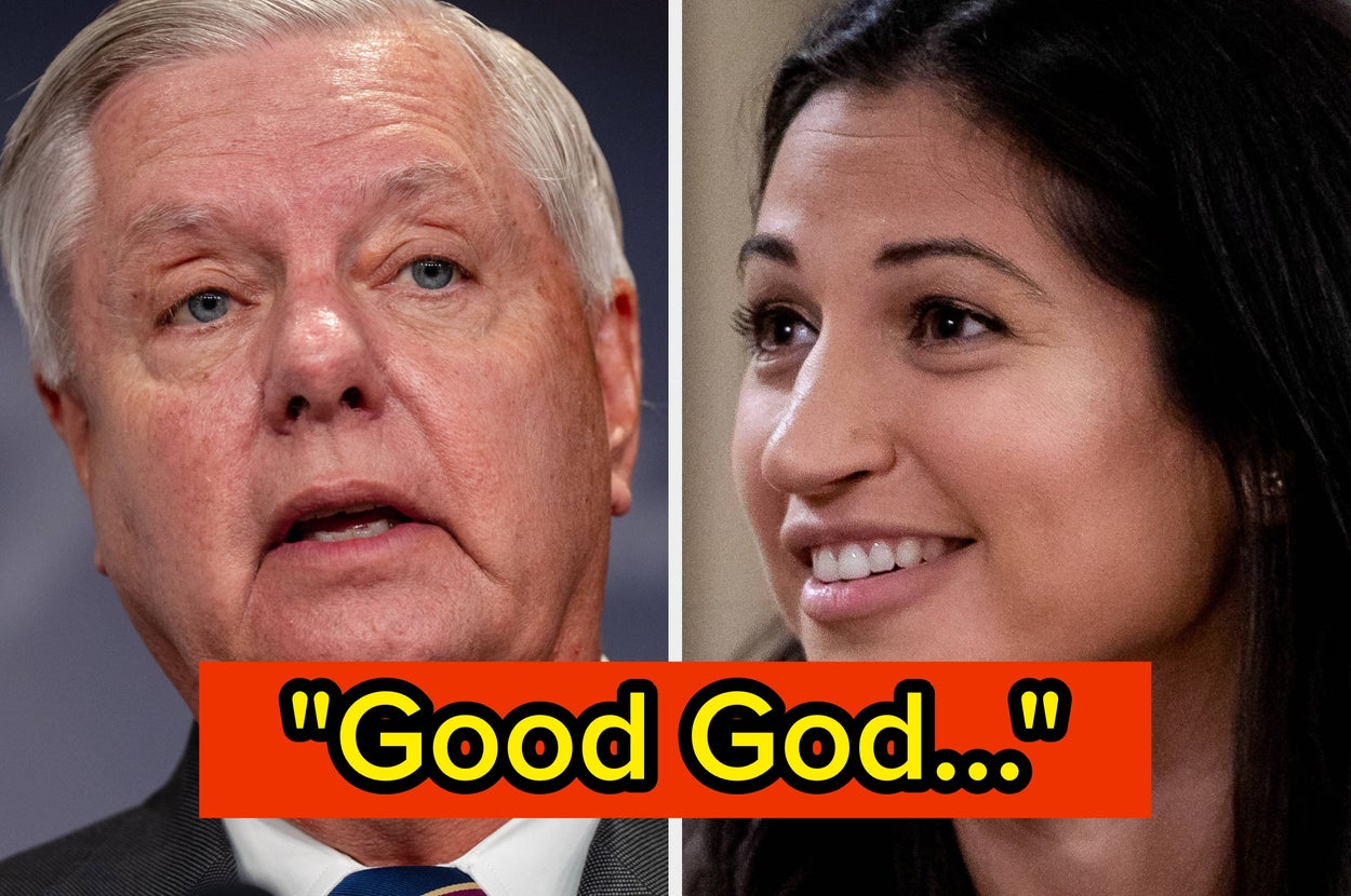 "What The F**k Is Your Problem": Katie Miller Is Getting Shredded Over Her Lindsey Graham-Related Retort, And It's Wild