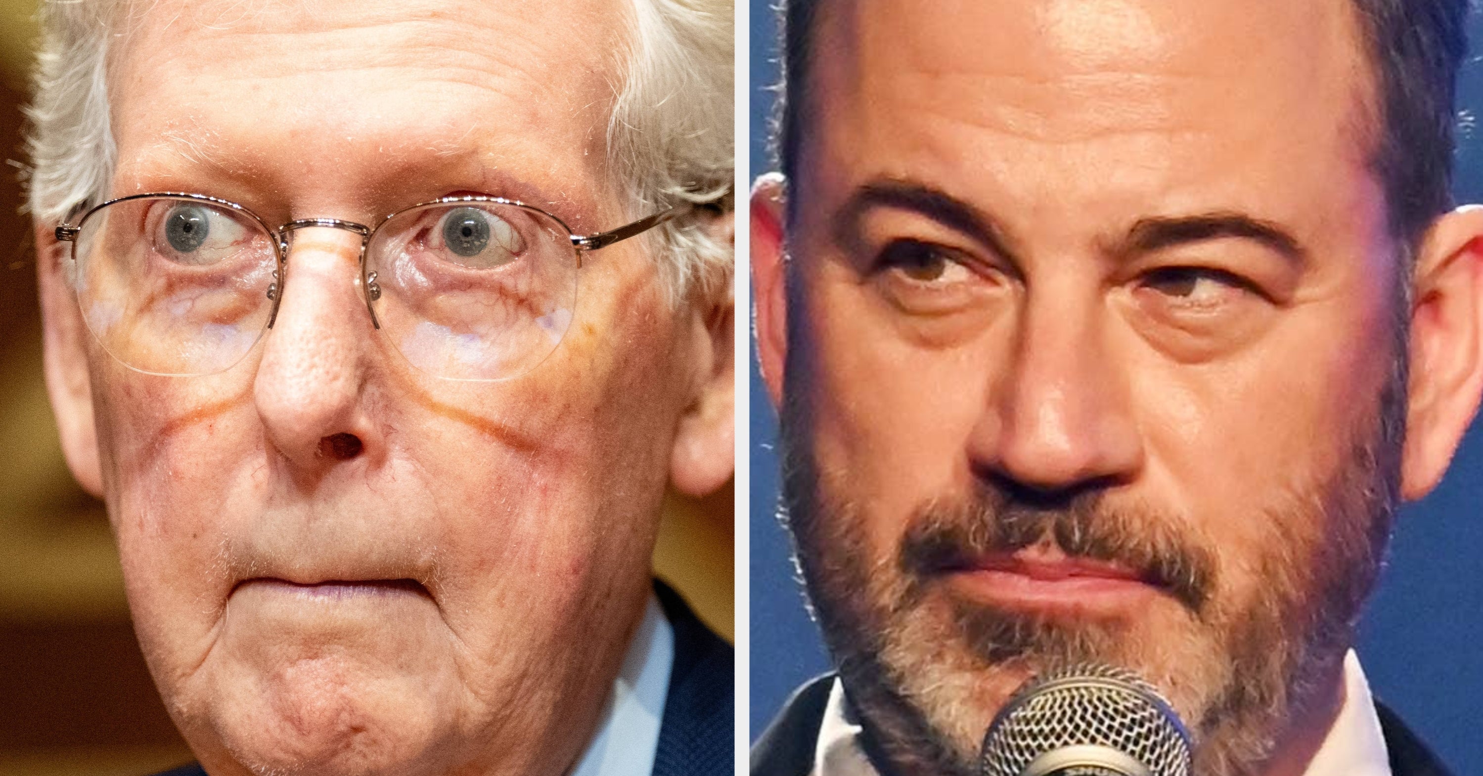 Mitch McConnell Just Got Trolled By Jimmy Kimmel Using His Own Hospital Photo, And It's So Funny