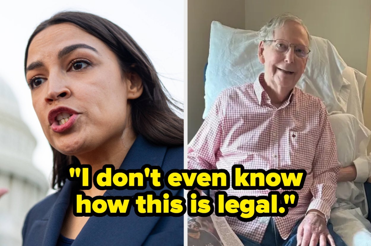 "I Don't Even Know How This Is Legal": Alexandria Ocasio-Cortez Just Weighed In On The Mitch McConnell Situation, And She's Exposing A REALLY Huge Problem In Congress