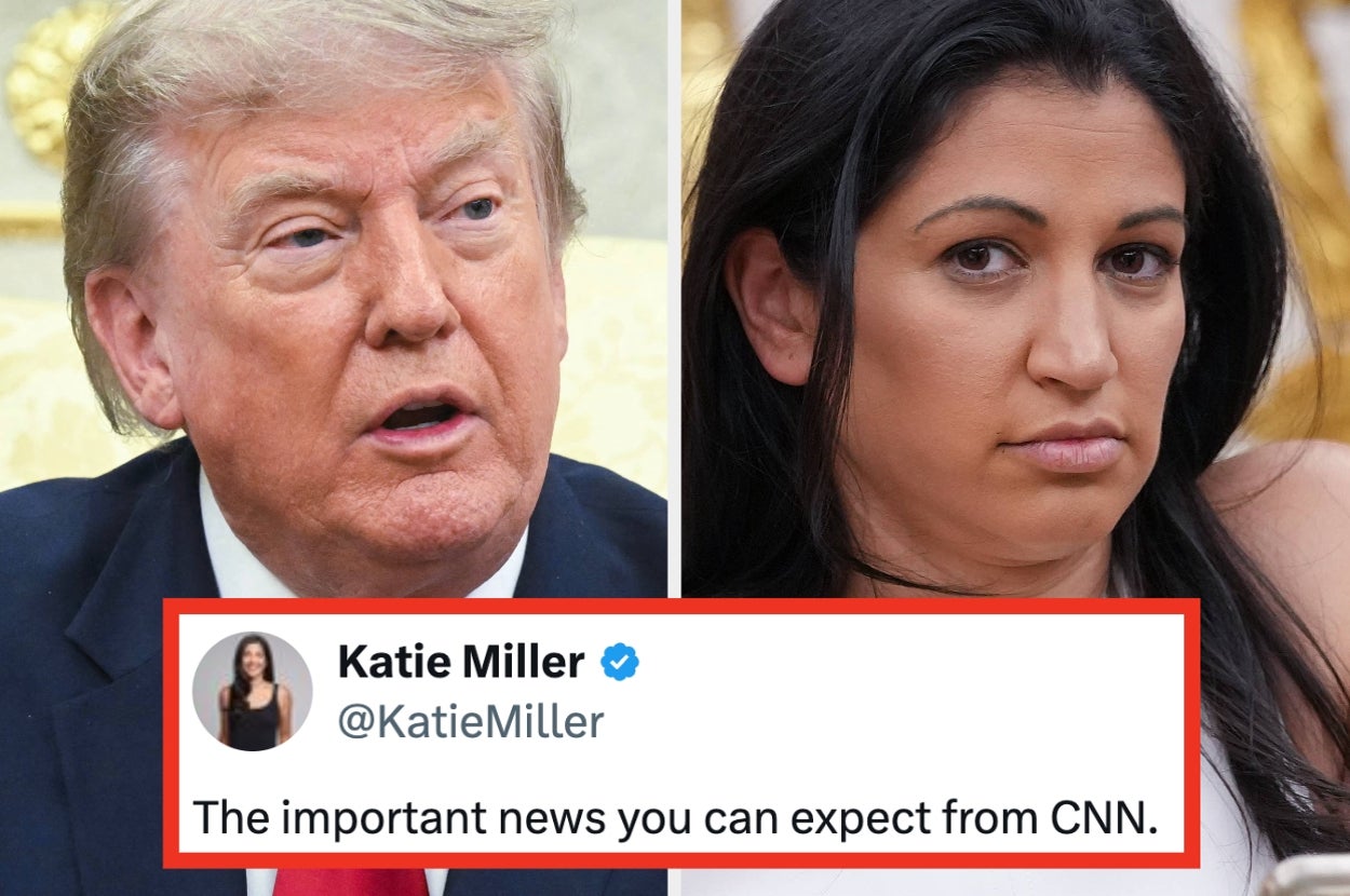 Katie Miller's Defense Of Trump's Desk Backfired So Spectacularly, And People's Reactions Are Everything