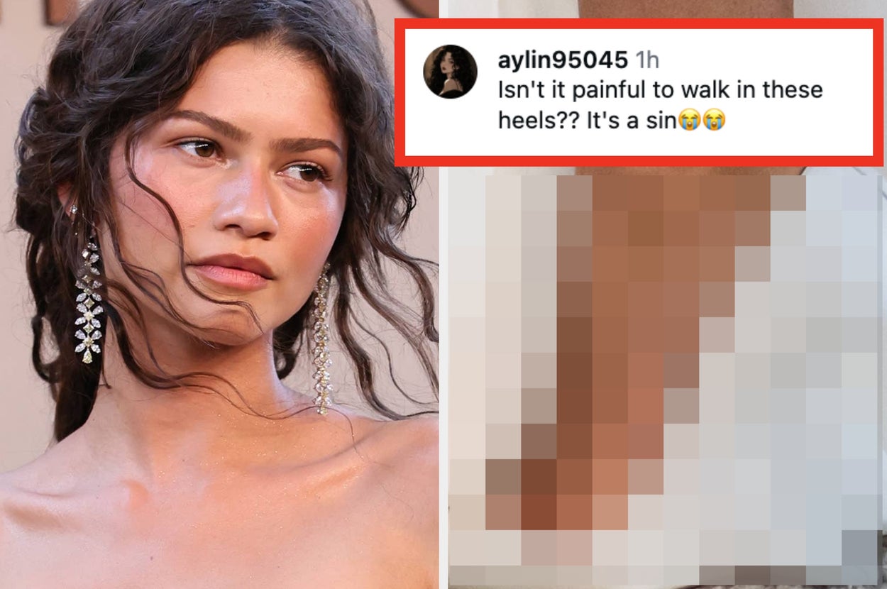 Zendaya Just Wore Some "Heels" That Have People Screaming In Pain FOR Her — Here's What They're Saying
