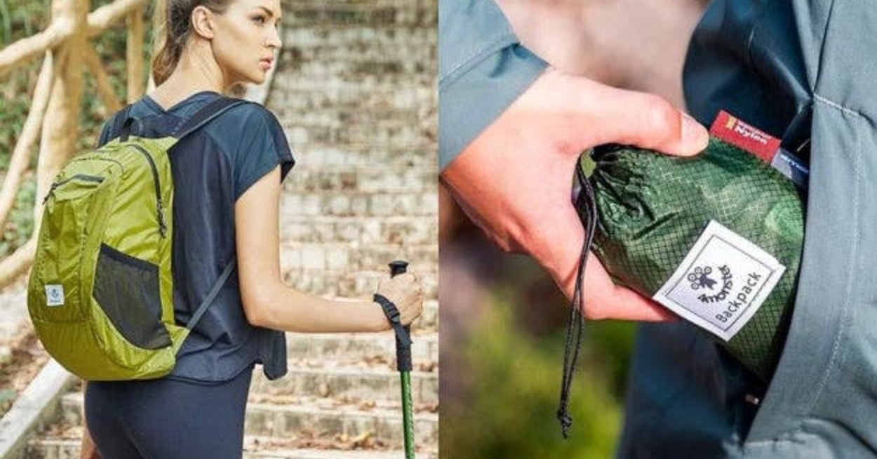 This 4-Ounce Travel Backpack Packs Up *So Small*