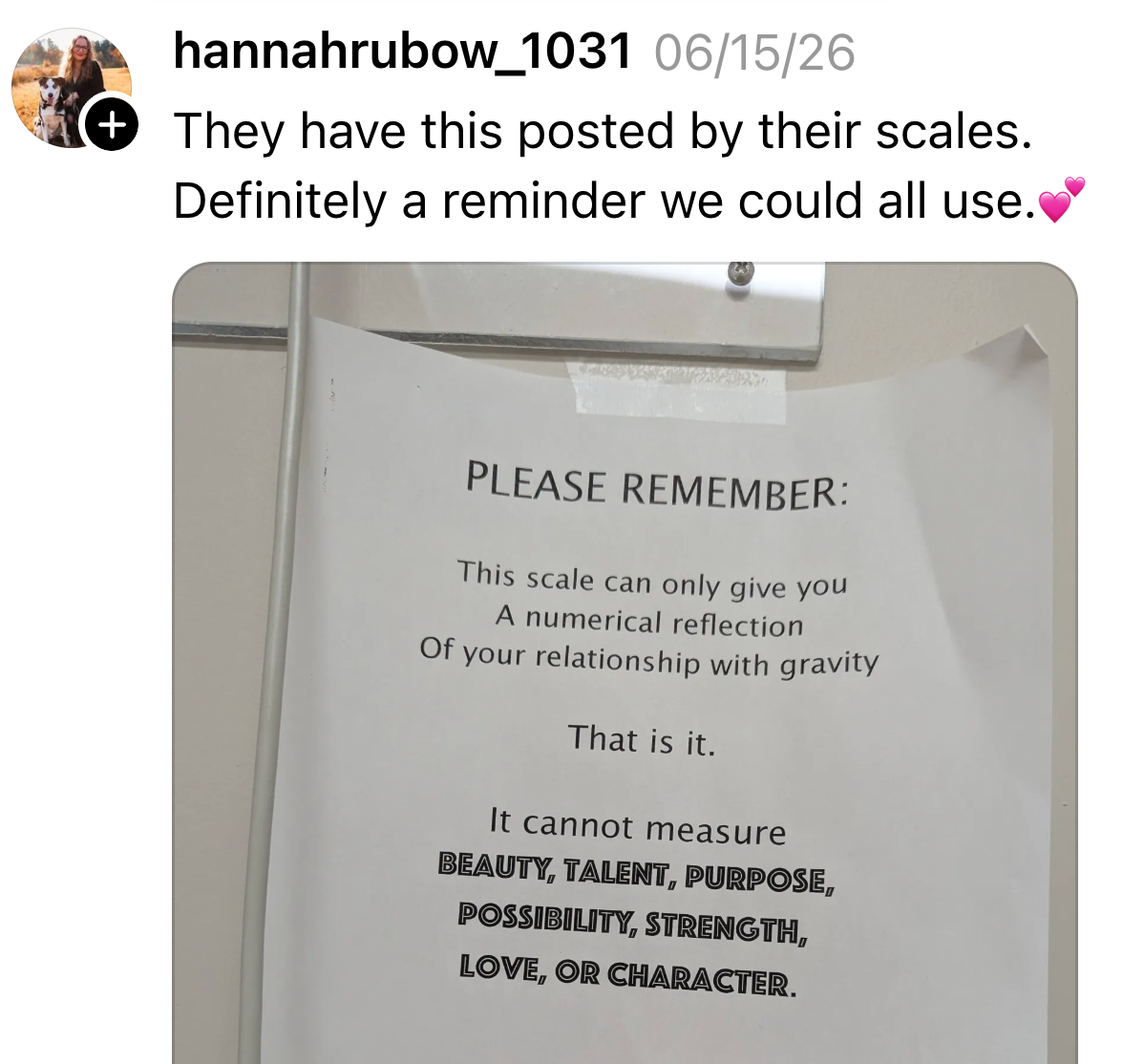  "This standard  measures narration   with gravity. It cannot measurement  beauty, talent, purpose, love, oregon  character."