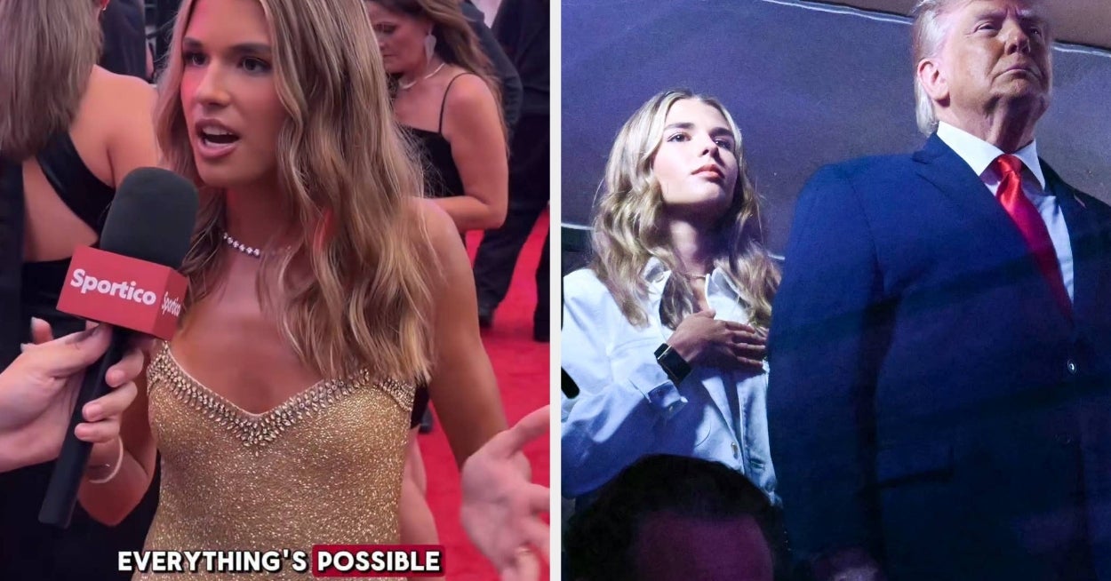 Kai Trump Attended The ESPY Awards Last Night, And Her Red Carpet Interview Is Getting People Big Mad