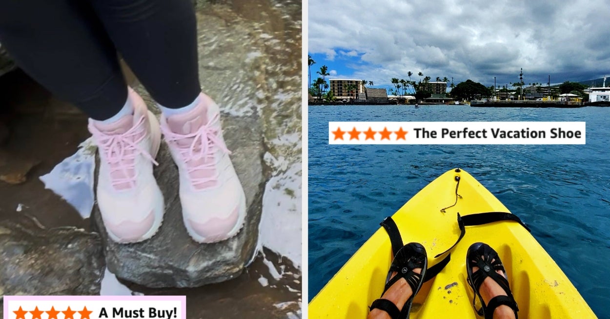 30 Water-Friendly Shoes For The Beach, Water Parks, And More