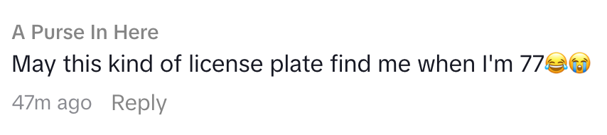 Comment wishing for a circumstantial licence sheet astatine property 77, with laughing and crying emojis