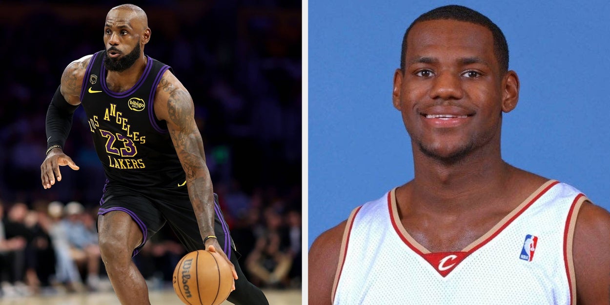19 Famous Athletes Then Vs. Now