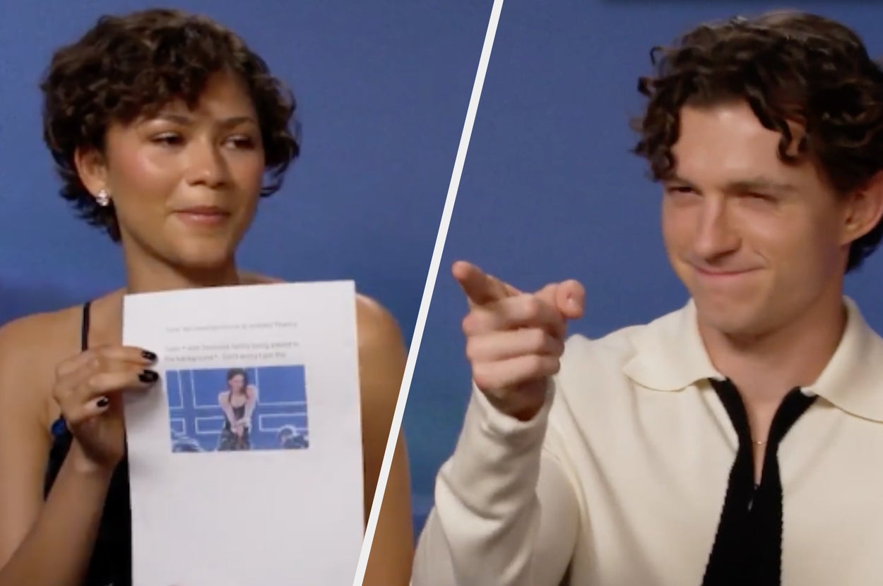Zendaya, Tom Holland, & Jacob Batalon Talk "Spider-Man" Memes And Easter Eggs