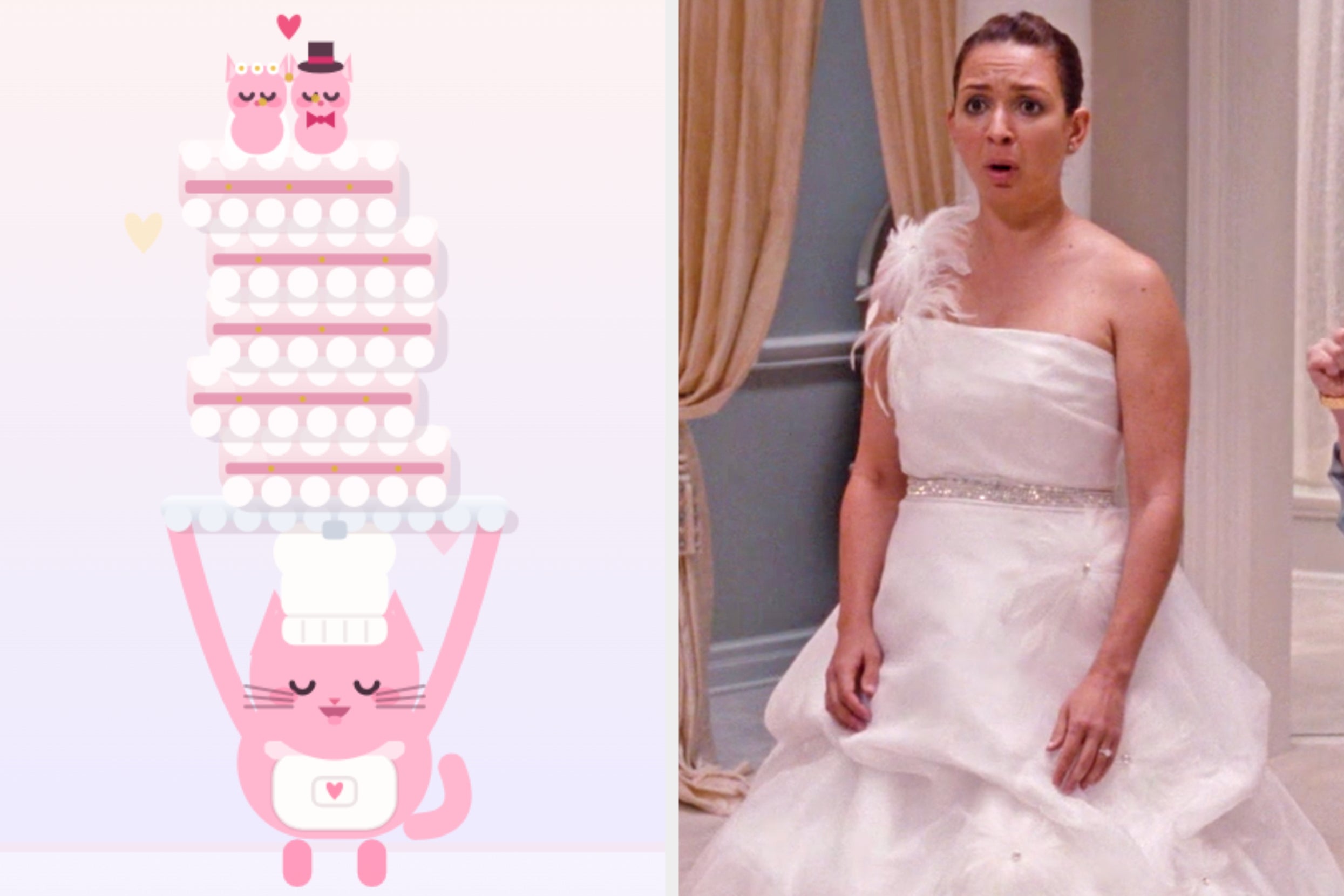 If You Can Make It Through All 10 Levels Of This Wedding Cake Stacking Game, You're More Coordinated Than Most