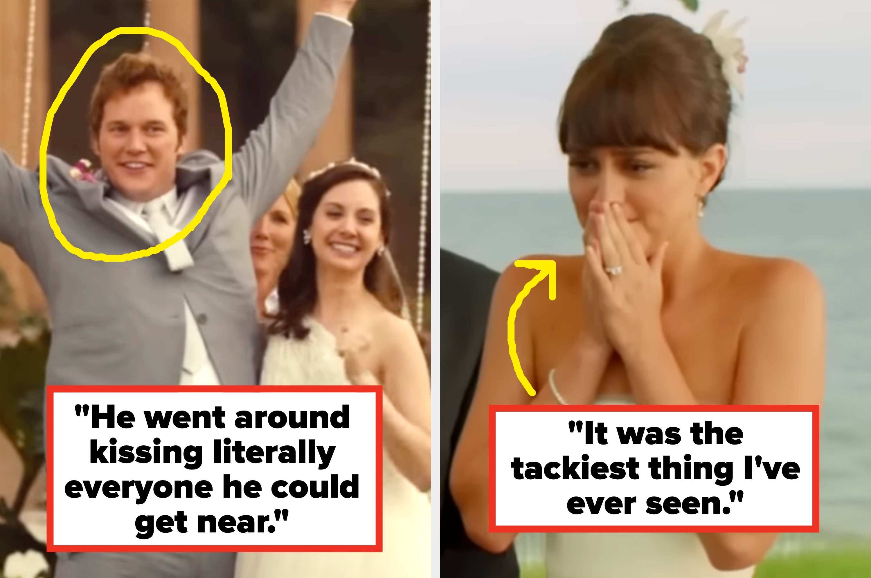 buzzfeed.com - Caroline Cahill - 'We Left As Soon As We Could': People Are Sharing The Tackiest Wedding Moments They've Seen