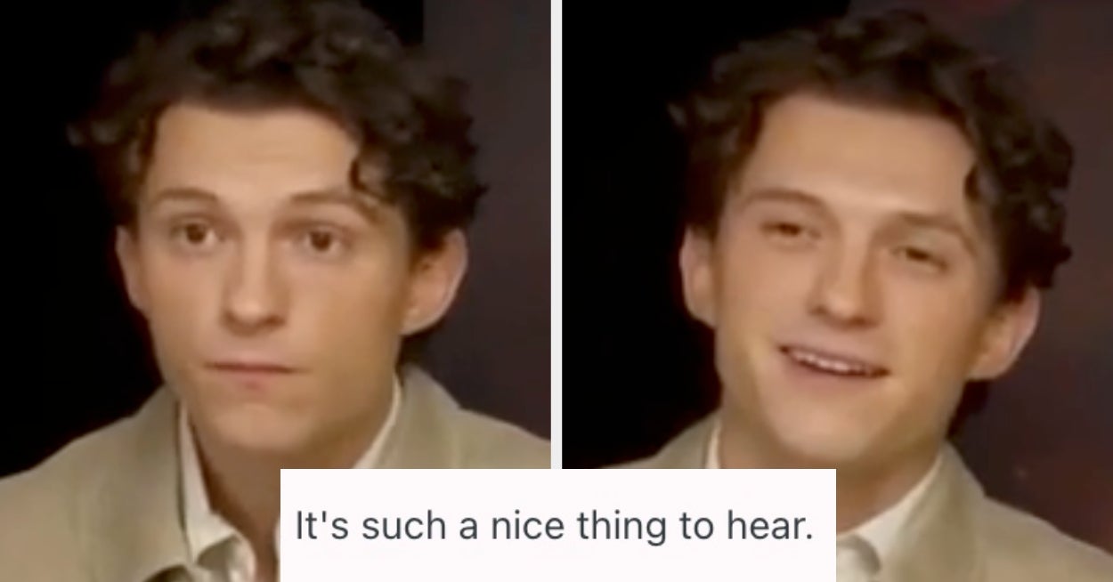 People Are Loving How Tom Holland Handled A Journalist's Comment About Sobriety