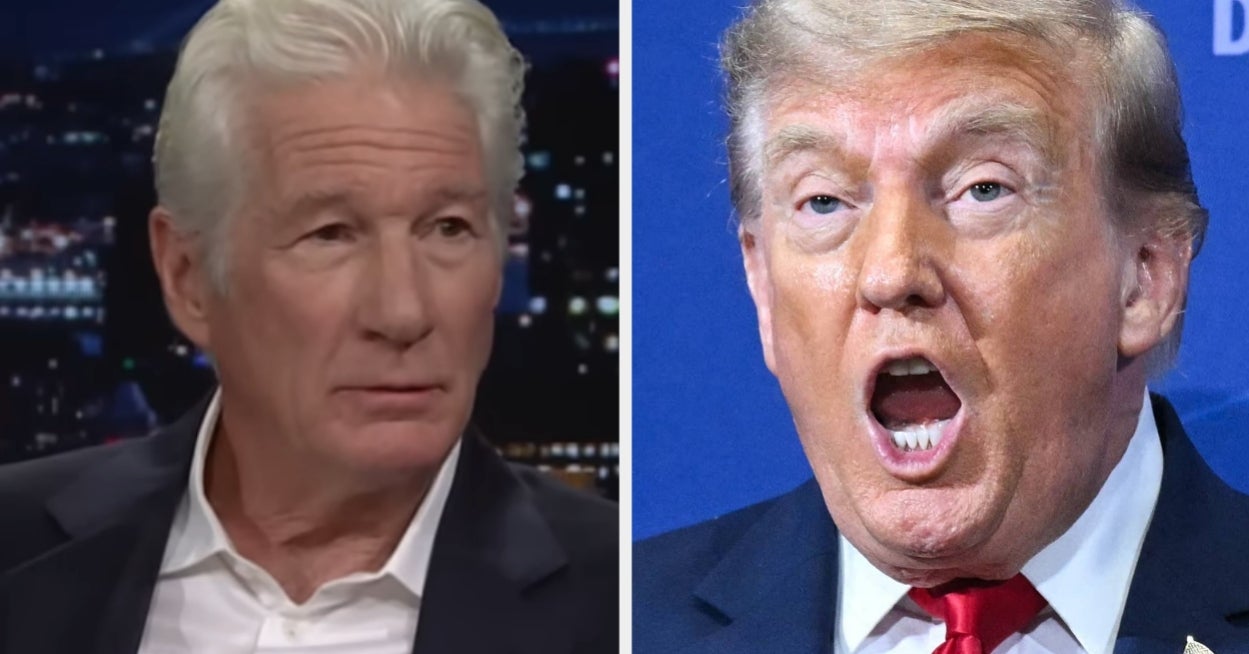 Richard Gere Just Went Off On Donald Trump, And The Clip Is Going Viral