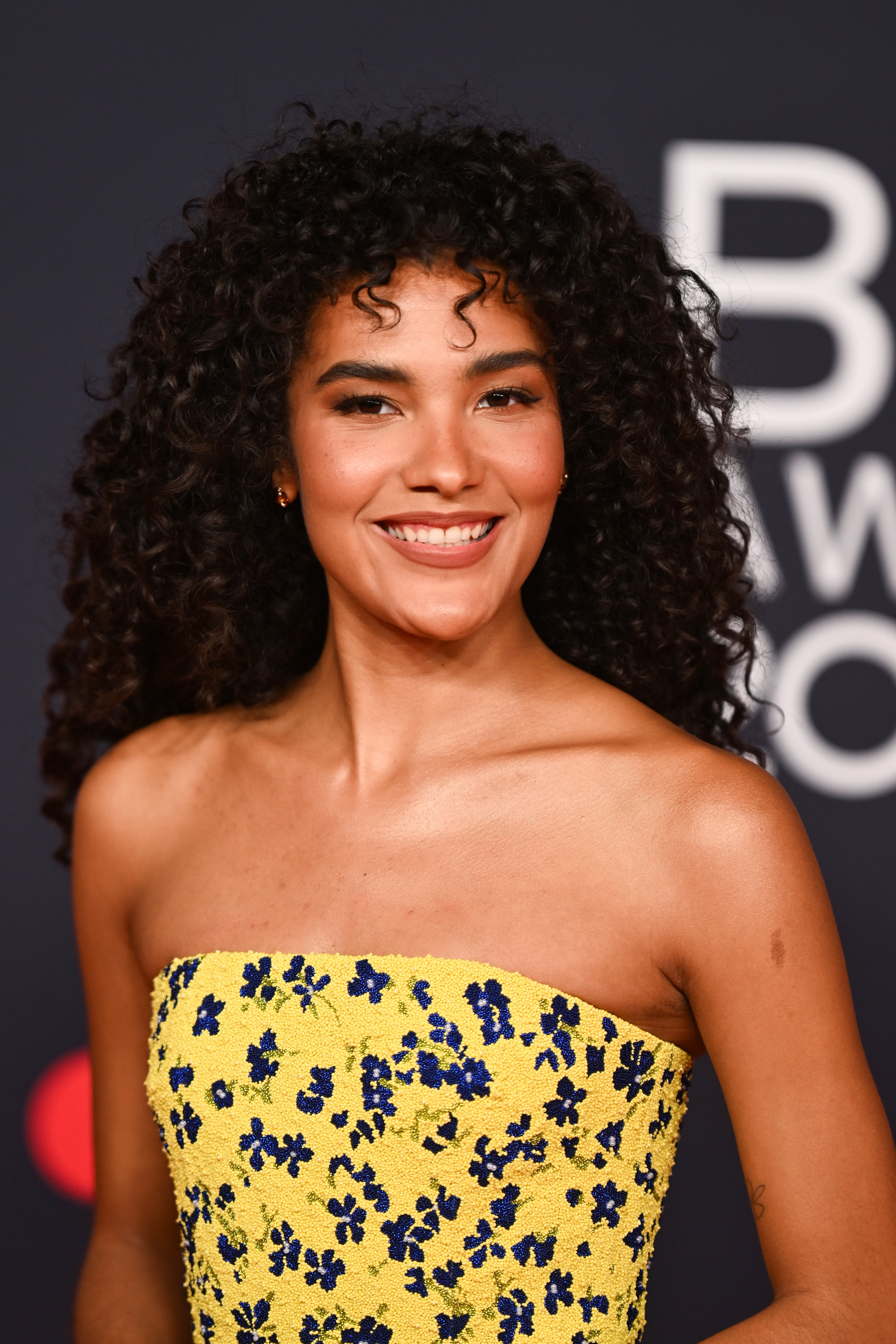 Olivia Dean on the red carpet