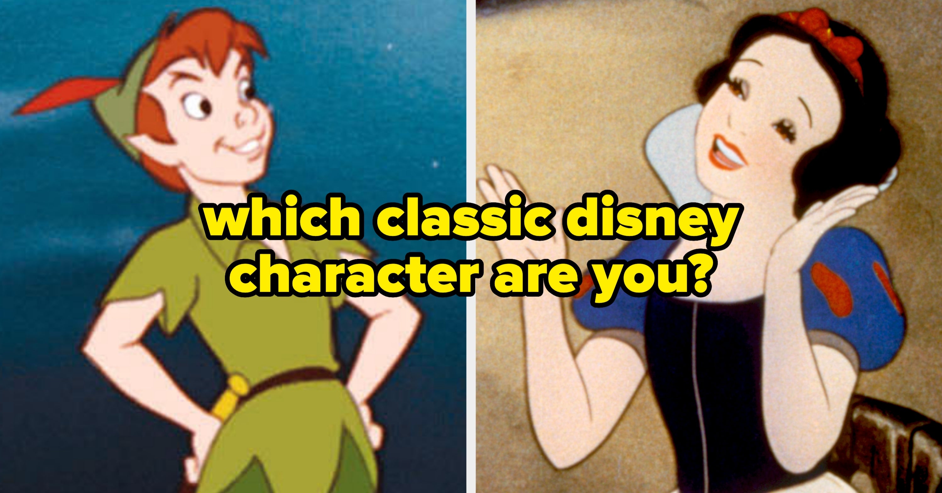 Everyone's Personality Matches An Old Animated Disney Character — What's Yours?