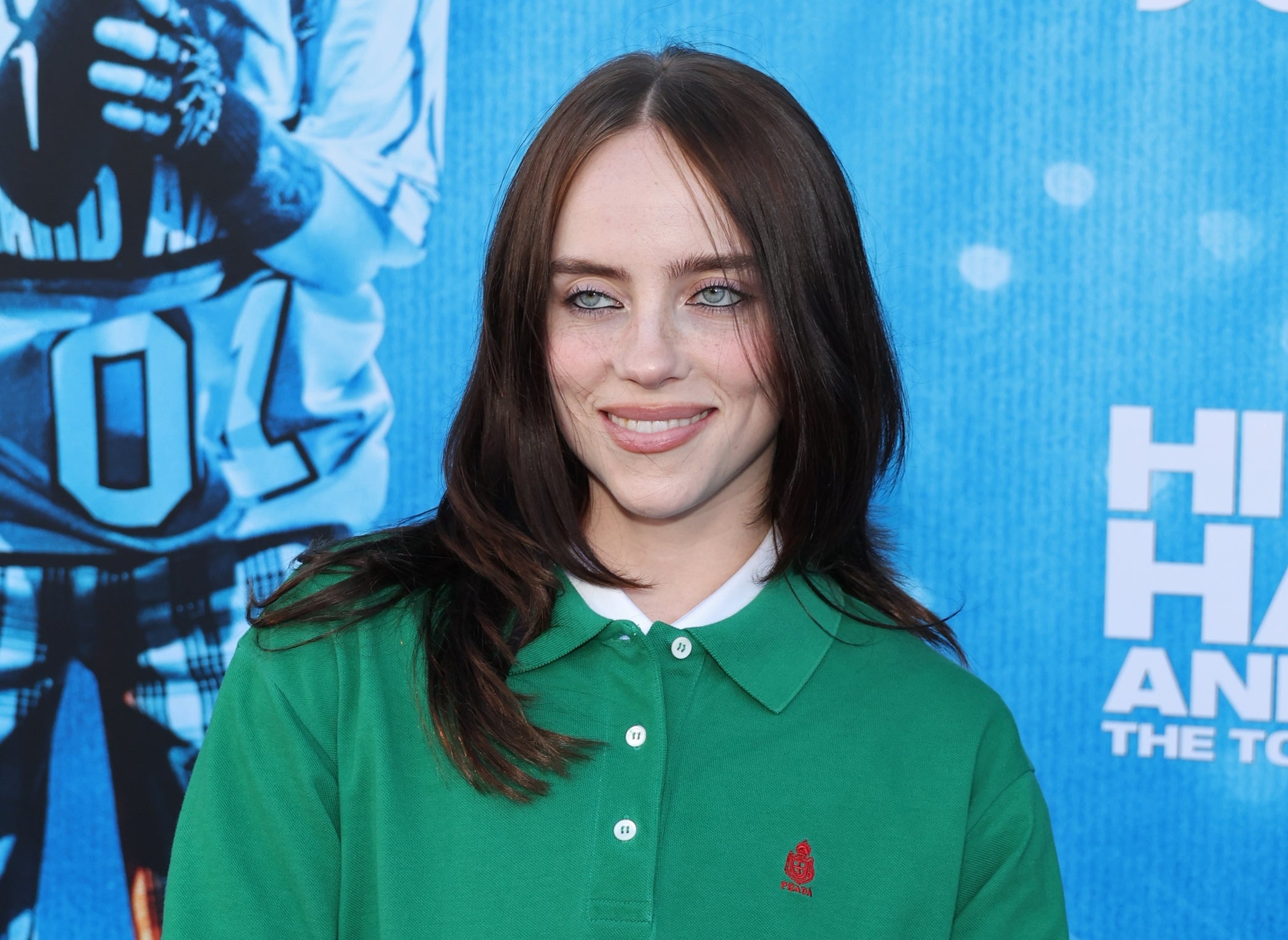 Billie Eilish on the red carpet