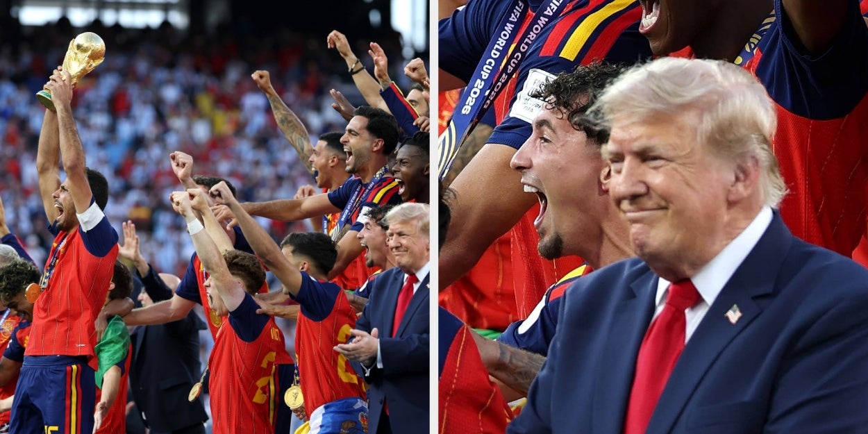 Spain Edits Trump Out Of World Cup Photos