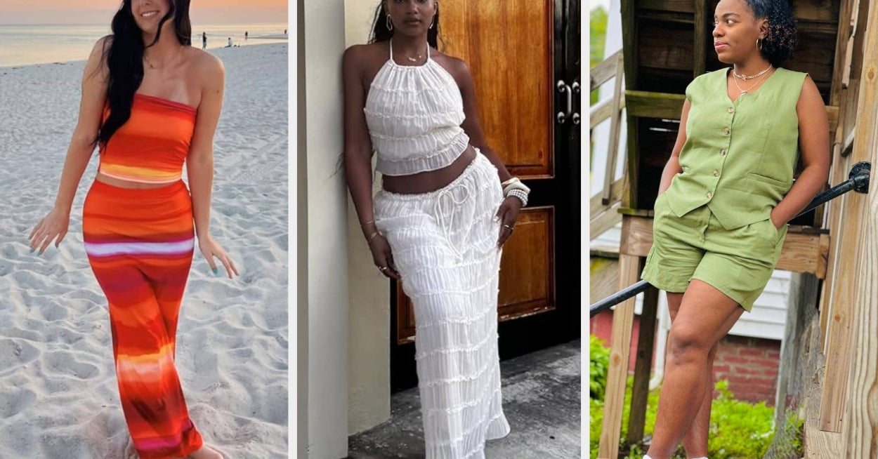 27 Matching Sets That'll Make People Feel Like You Put Effort Into Your Outfit Even Though You Totally Didn't