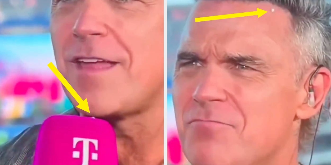Robbie Williams' Shocking Live TV World Cup Moment Explained