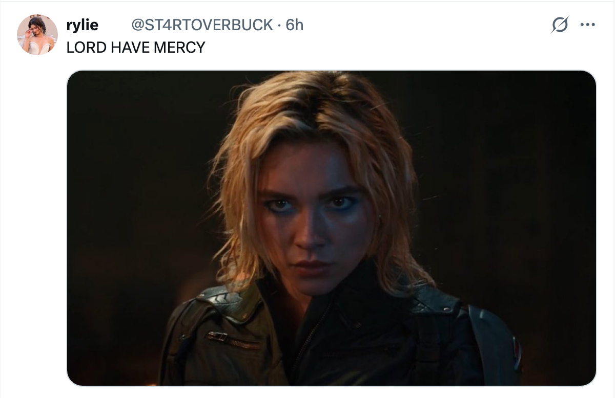 Person with intense expression wearing a dark jacket, tweeted with the caption, "LORD HAVE MERCY."